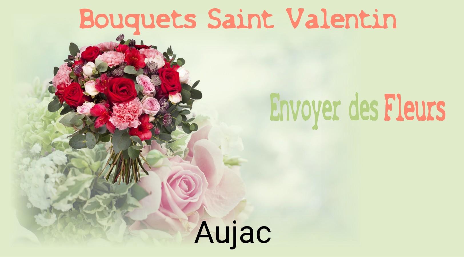 Roses de Saint-Valentin livrées à Aujac